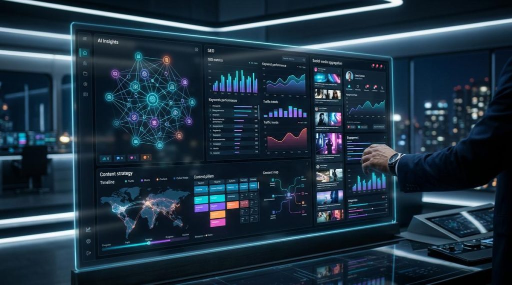 Strategi AI Marketing Terintegrasi: Panduan Lengkap SEO, GEO, Konten, dan Media Sosial